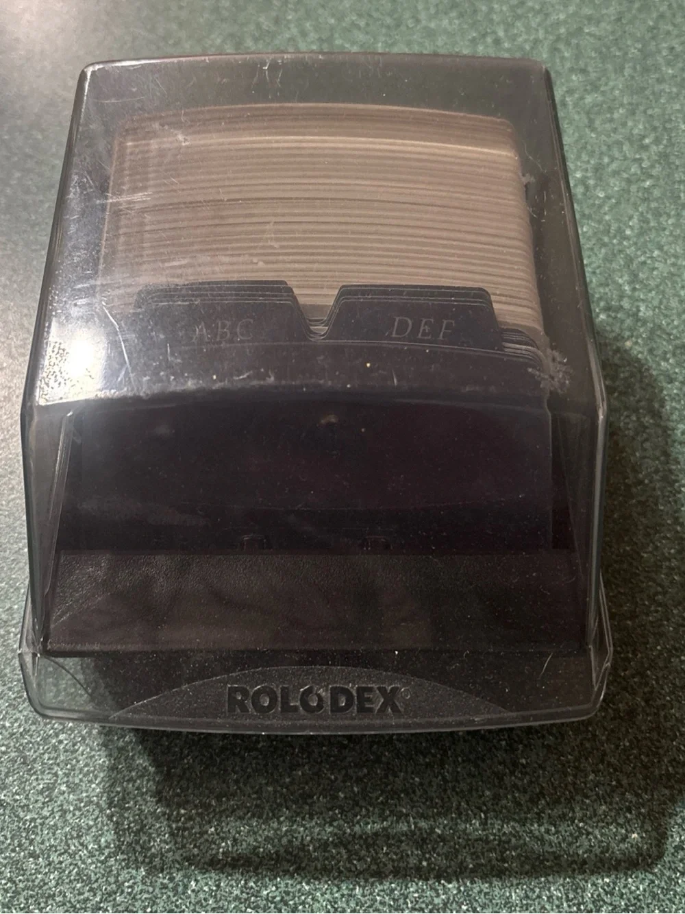 Vintage Rolodex S300C Name Phone Address Book ~ Great Condition!